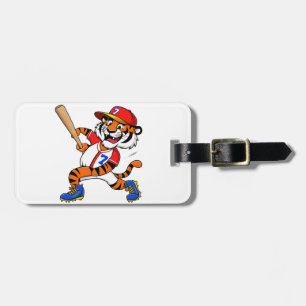Baseball Tiger Gepäckanhänger