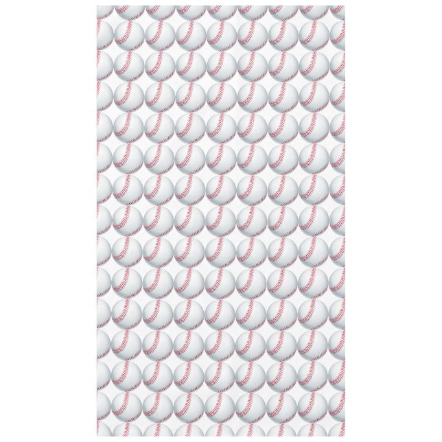 Baseball Tischdecke (Vorderseite)