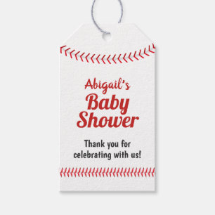 Baseball trägt Thema-Babyparty-Bevorzugung zur Geschenkanhänger