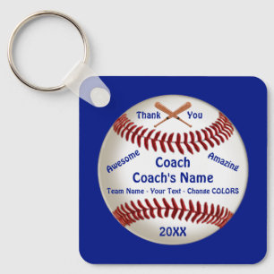 Baseball-Trainer Danke, Personalisierte Schlüssela Schlüsselanhänger
