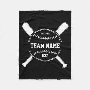 Baseball-Trainer Danke Team Ende der Saison Gesche Fleecedecke