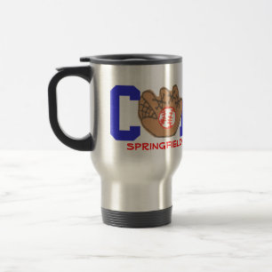 Baseball-Trainer-Geschenktasse Reisebecher
