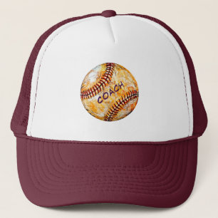 Baseball-Trainer-LKW-Mütze Truckerkappe