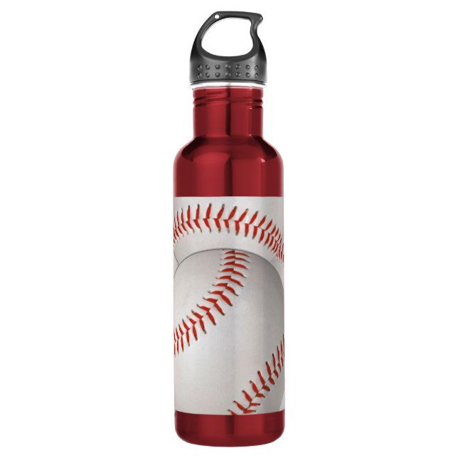 Baseball Trinkflasche (Vorderseite)