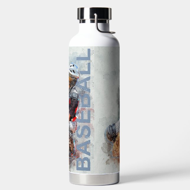 Baseball Trinkflasche (links)