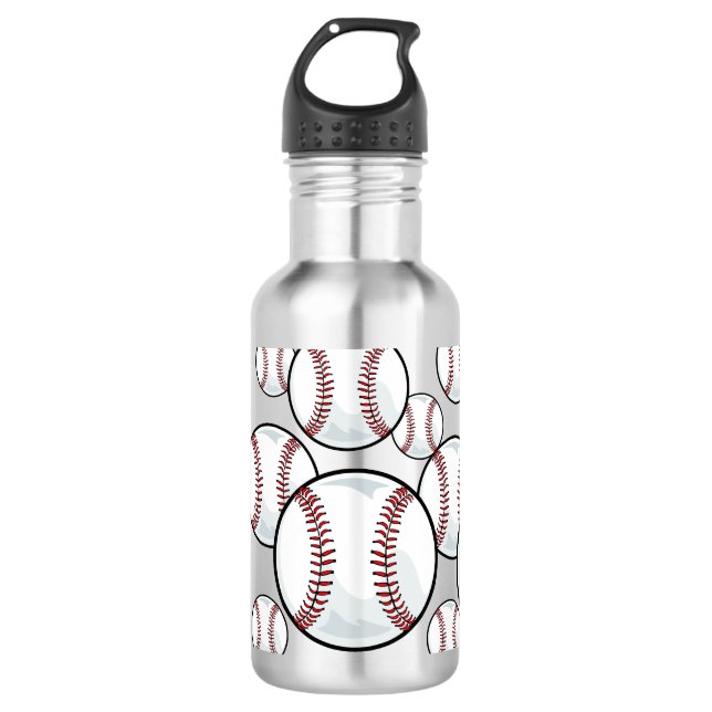 - Baseball Trinkflasche (Vorderseite)
