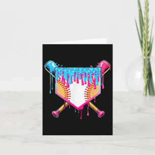Baseball Tropfen Boy Ice Karte
