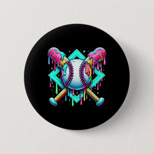 Baseball-Tropfen für Boys Ice Cream Driving Girl B Button