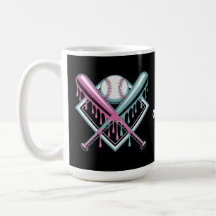 Baseball Tropfen für Boys Ice Creme Bat - Coole Ju Kaffeetasse