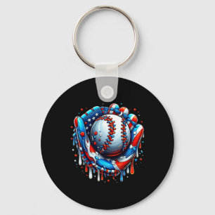 Baseball Tropfen Ice Creme Sprinkles Baseball Hand Schlüsselanhänger