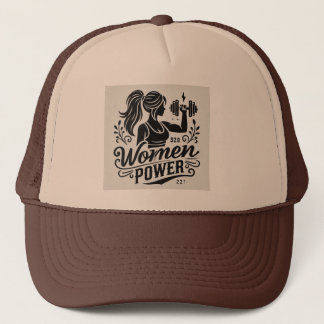 Baseball & Trucker Hats Frauen Power Truckerkappe