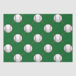 Baseball und Fledermäuse Seidenpapier