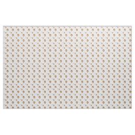 Baseball und Glove Pattern Stoff