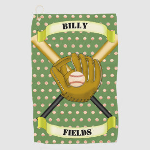 Baseball und Handtuch