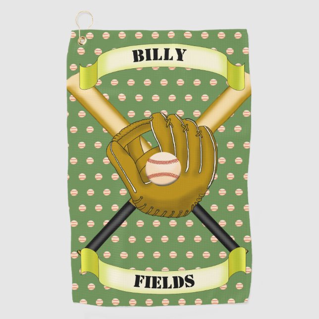 Baseball und Handtuch (Vorderseite)