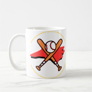 Baseball und Kaffee in North Carolina  Kaffeetasse