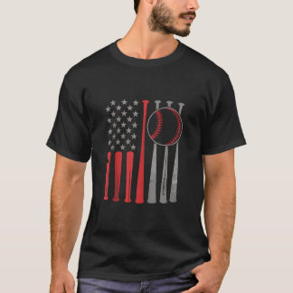 Baseball USA Flag Sports Flag Gift Tank Top