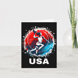 Baseball USA Go USA Team Karte