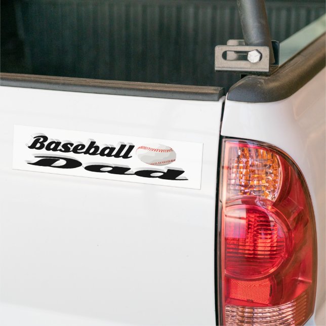 Baseball Vater Autoaufkleber (Auf Lkw)