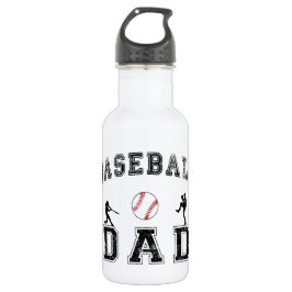Baseball-VATER Edelstahlflasche