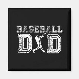 Baseball Vater Fun Vathers Day Geschenk für Daddy Magnet