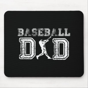 Baseball Vater Fun Vathers Day Geschenk für Daddy Mousepad