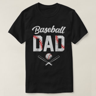 Baseball-Vater Happy Fathers Day Shirt