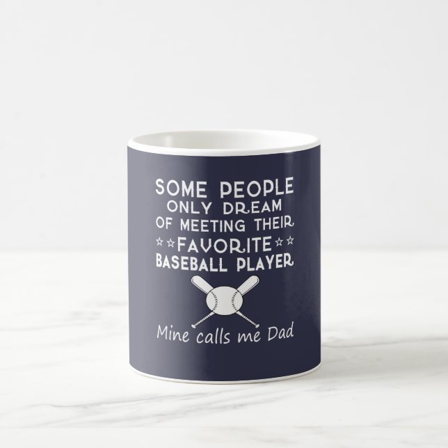 BASEBALL-VATER KAFFEETASSE (Mittel)