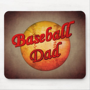 Baseball-Vater  Mousepad