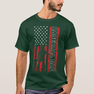 Baseball Vater Son American Baseball Vaterfamilie T-Shirt