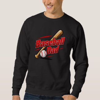 Baseball-Vater Sweatshirt