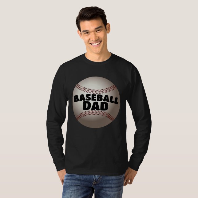 BASEBALL VATER T - SHIRT (Vorne ganz)