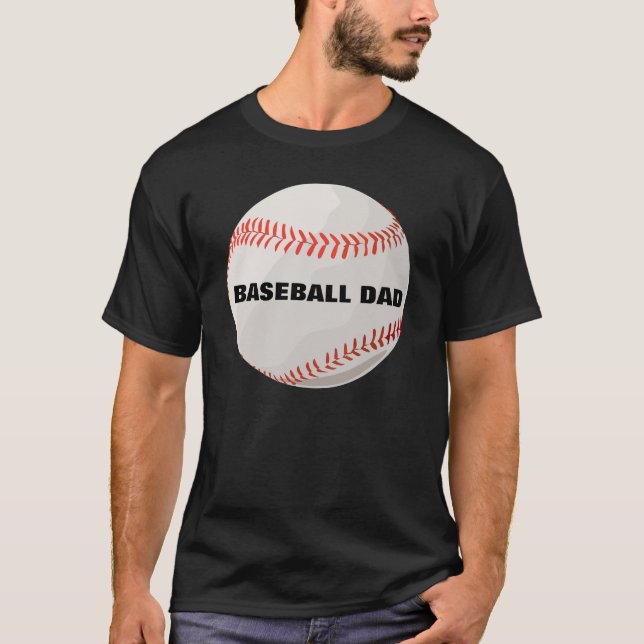 Baseball-Vater-T - Shirts (Vorderseite)