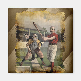 Baseball:Vintag Magnet