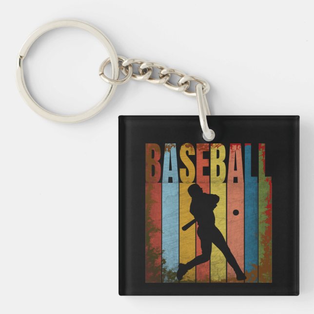 BASEBALL VINTAG SCHLÜSSELANHÄNGER (Vorderseite)