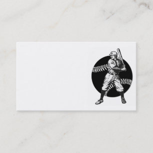 Baseball:Vintag Visitenkarte