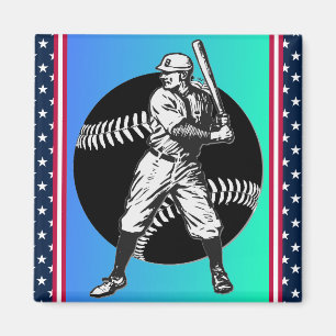 Baseball: Vintage Magnet