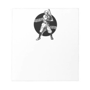 Baseball: Vintage Notizblock