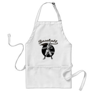 Baseball: Vintage Schürze für Erwachsene