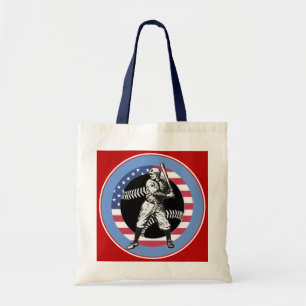Baseball: Vintage Totentasche Tragetasche