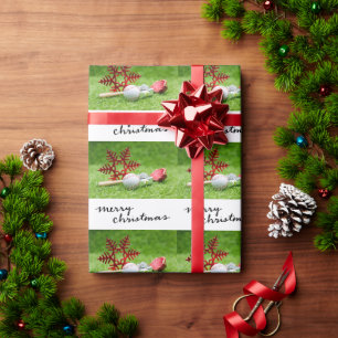 Baseball Weihnachten als Geschenkpapier