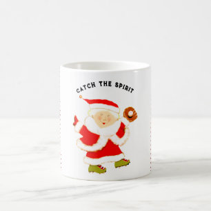 Baseball Weihnachten Kaffeetasse