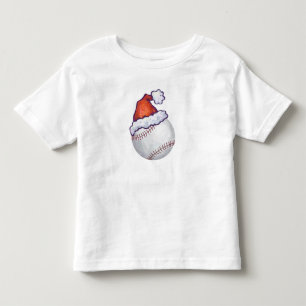 Baseball Weihnachten Kleinkind T-shirt