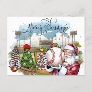 Baseball Weihnachten mit Geschenken und Ball Urlau