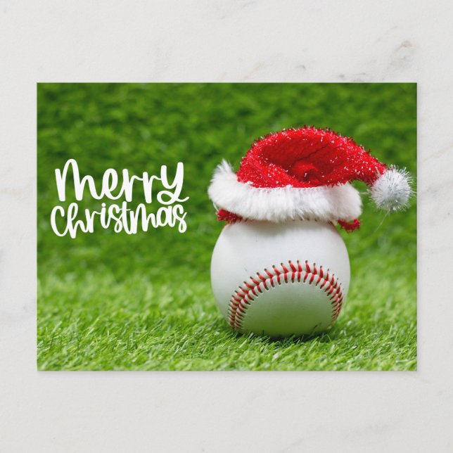 Baseball Weihnachten Thema (Vorderseite)
