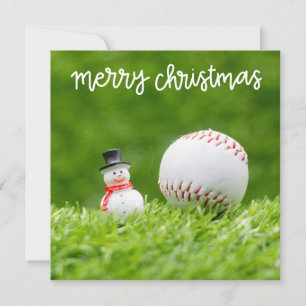 Baseball Weihnachten Thema