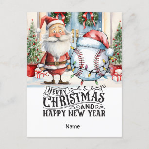 Baseball Weihnachten Thema