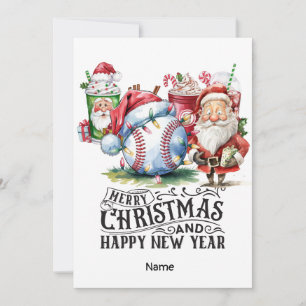 Baseball Weihnachten Thema