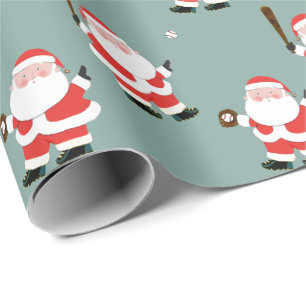 Baseball-Weihnachts-Geschenkverpackungspapier Geschenkpapier