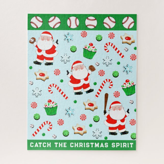 Baseball Weihnachtsfeiertag (Vertikal)